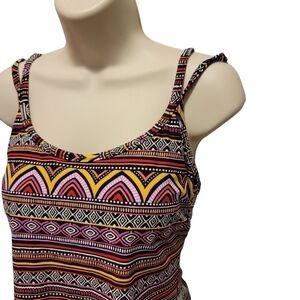 BALTEX 𝅺Tankini Swim Suit Top Womens Size 8 D  T30